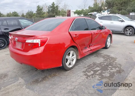 2014 Toyota Camry Se из США, поврежденный, VIN 4T1BF1FK7EU788261